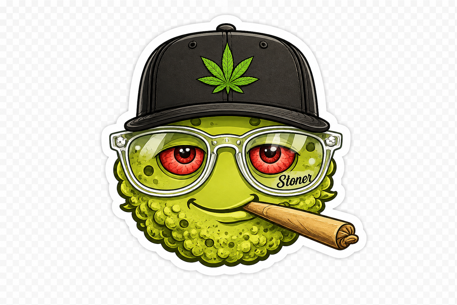 Gassed up - Gloss Sticker